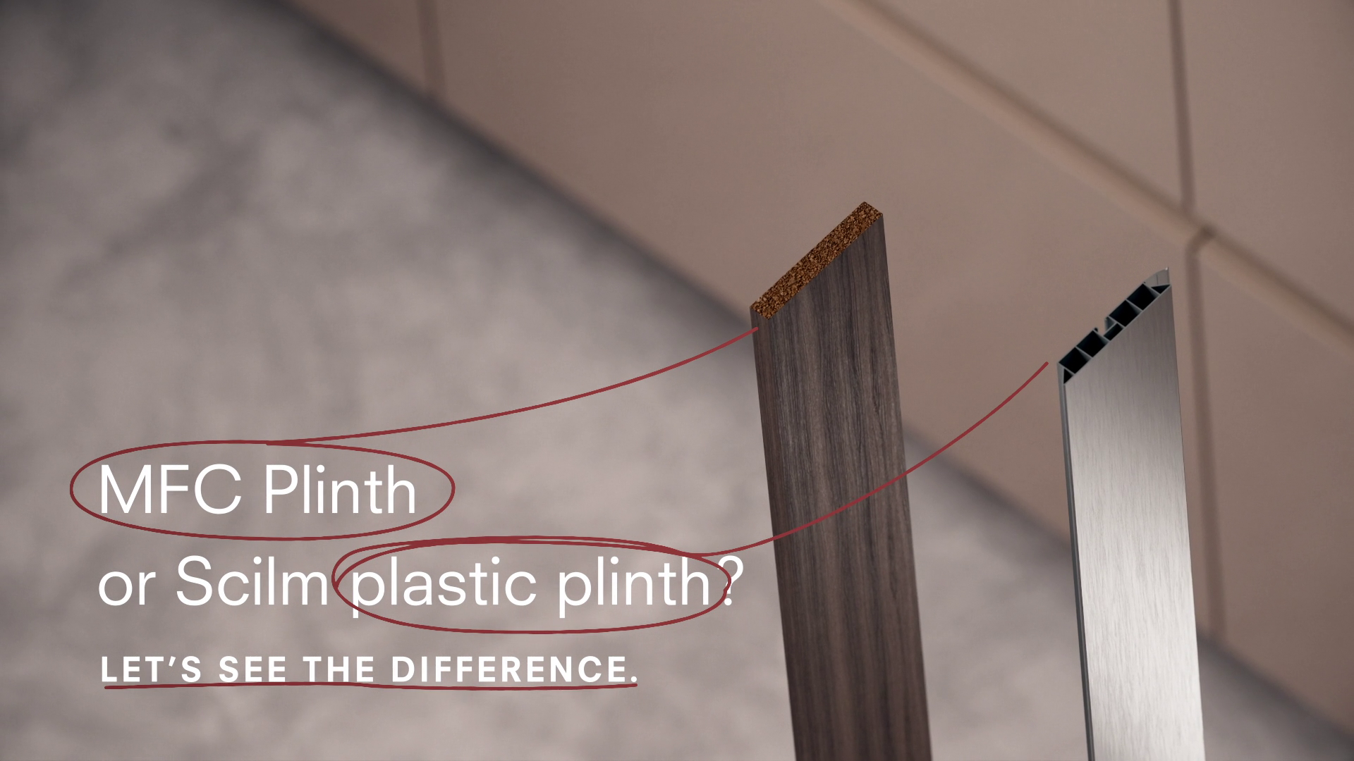 Plastic plinth.